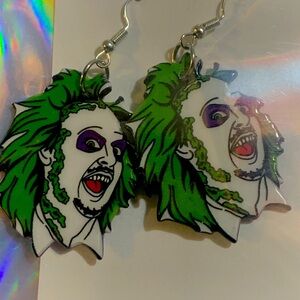 Beetlejuice beetlejuice beet le cute earrings NWOT